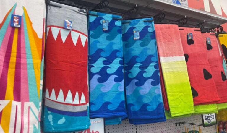 Five Below Beach Towels JUST $5.55 | Over 20 Colorful Design Choices