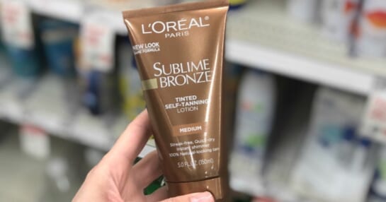 L'Oreal Paris Sublime Bronze Self Tanner Only $3.35 Shipped on Amazon (Reg. $13)