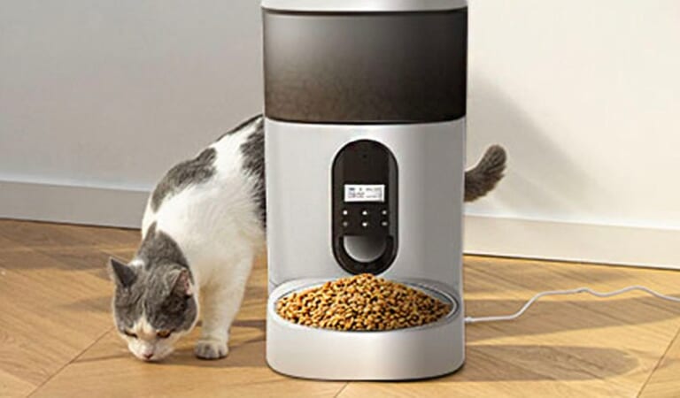 Automatic Pet Food Dispenser Only $23.99 Shipped w/ Prime (Reg. $60)