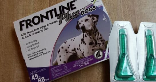 Frontline pet treatments