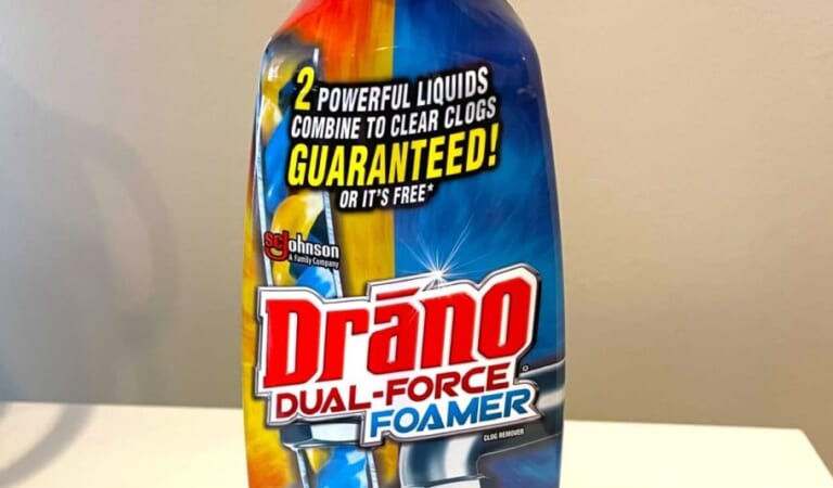 Drano Dual-Force Foamer Clog Remover & Cleaner Just $4.47 Shipped on Amazon (Regularly $8)